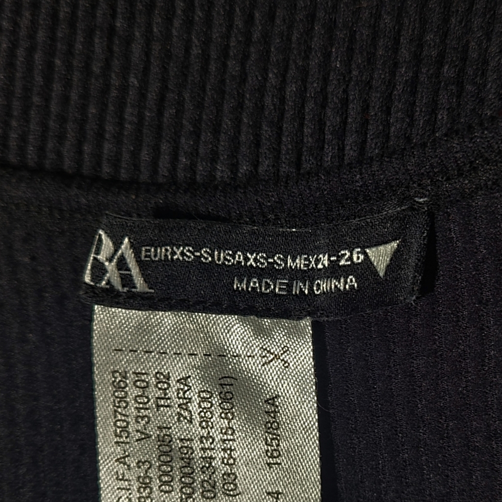 XS | Zara | Ribbed Long Sleeve Bodysuit/Shorts - Picture 5 of 7